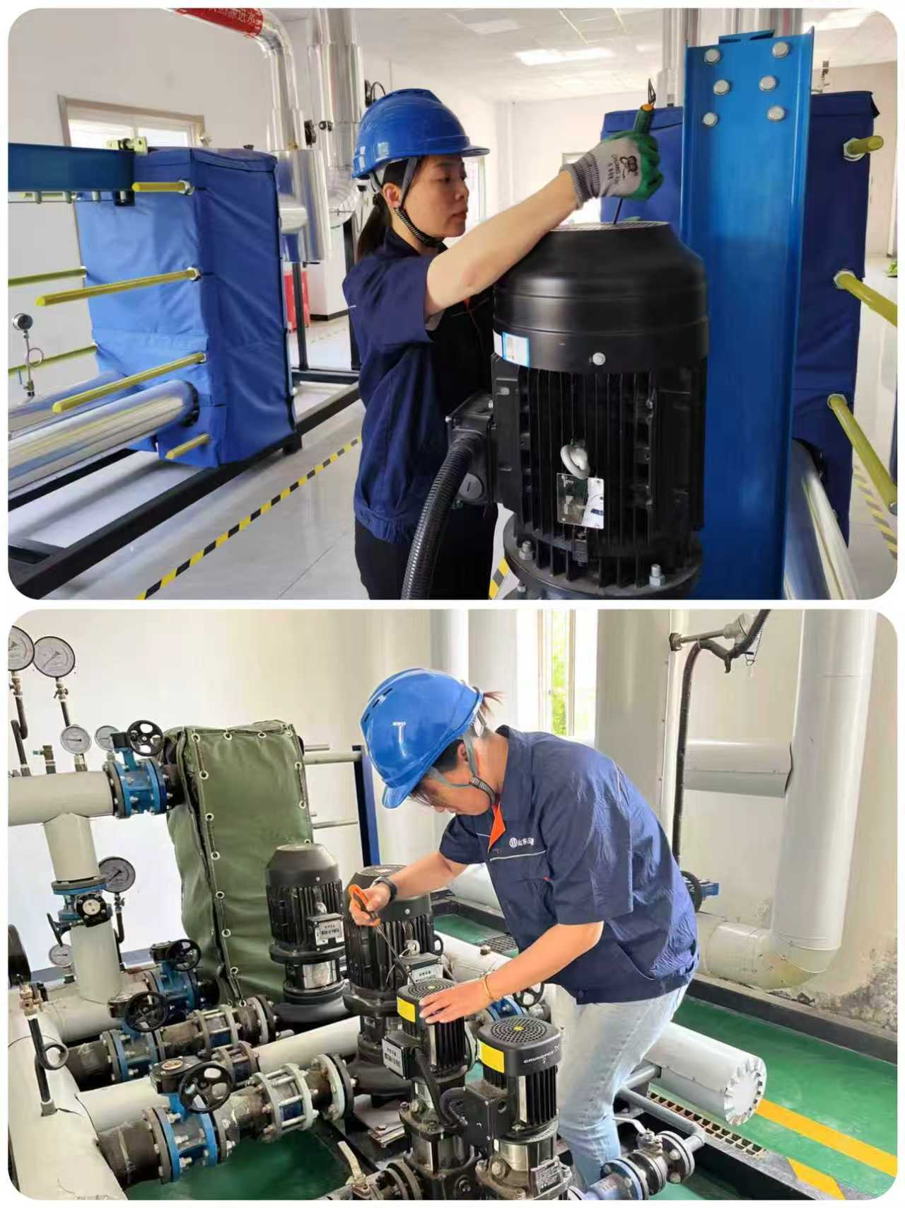 开元ky888棋乐下载公司桂英供热区域&nbsp;全面做好供热系统注水试压准备工作